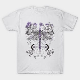 Purple dragonfly T-Shirt